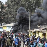 Les manifestations ont été émaillées de pillages, actes de vandalisme et d'affrontements ayant fait plusieurs dizaines de morts (archives).